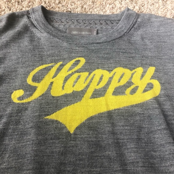 🛍 SALE Zadig and Voltaire Happy Wool Sweater - Picture 4 of 6